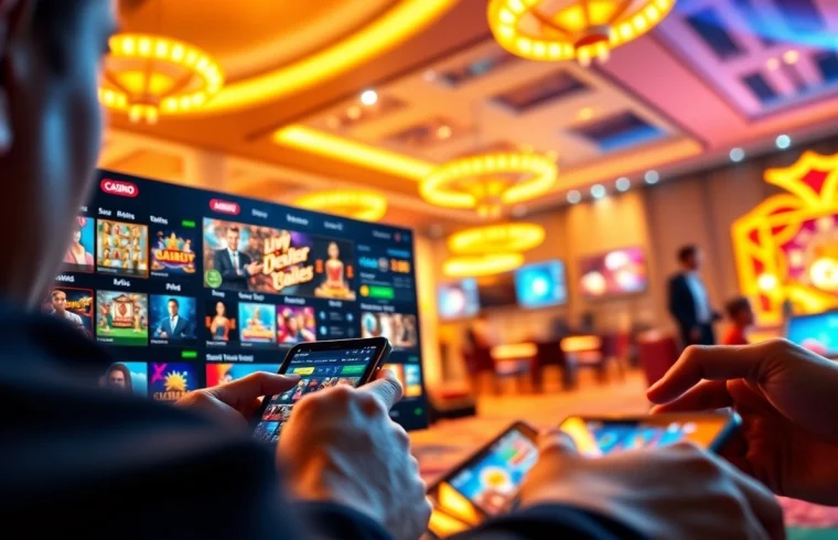 Experience the excitement of online gaming with 123b.faith's dynamic casino app interface.
