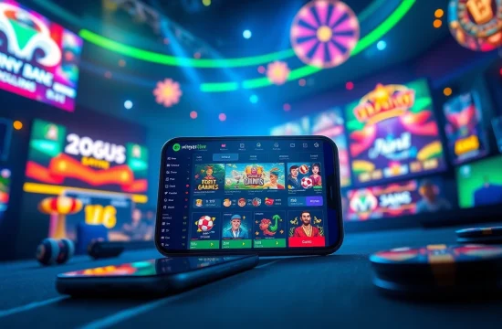 Experience the thrill of online betting at winvn88.live with a vibrant app interface.