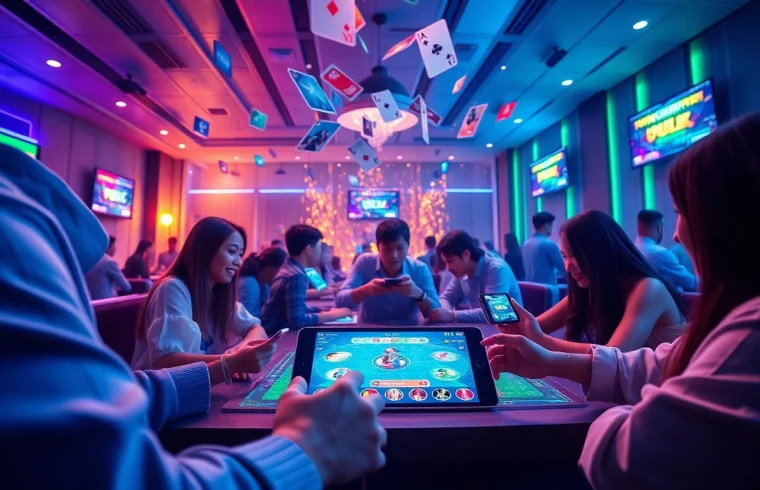 Experience the thrilling world of topgamebaidoithuong.mx with vibrant online card games.