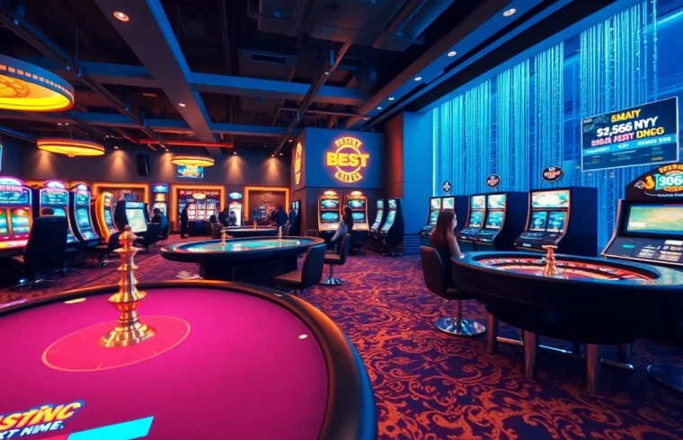 Experience thrilling online gaming at s666.nyc with vibrant casino visuals.