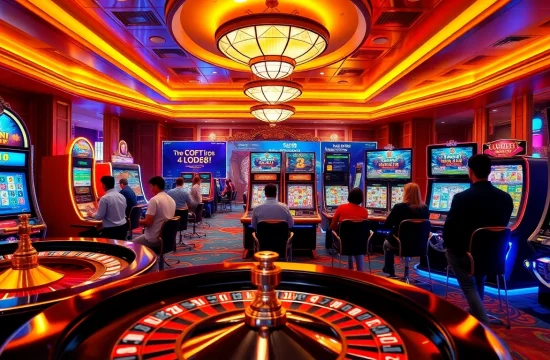 Experience high stakes gambling at https://lode88.auction/ with exciting roulette, poker, and slot elements.