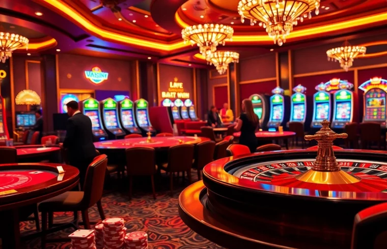 Experience thrilling gameplay at 69vn.gb.net, featuring vibrant casino tables filled with action and excitement.