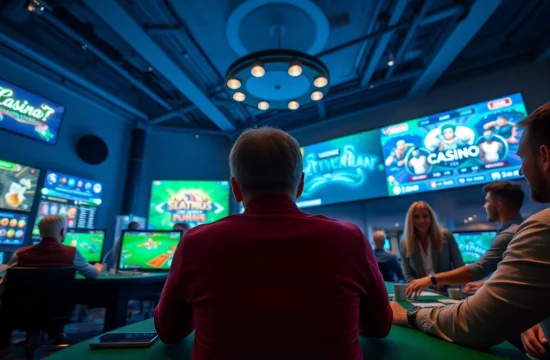 Engaging online betting scene showcasing diverse games at vin777.gb.net, emphasizing excitement and security.