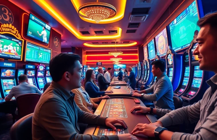Exciting online gaming experience at luck8win.live with vibrant casino activities and sports betting.