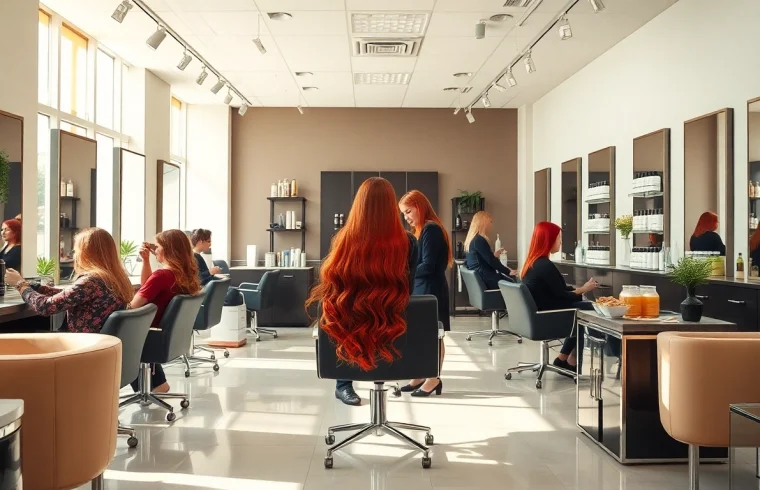Experience the best hair salon in San Diego with vibrant styles and relaxing ambiance.