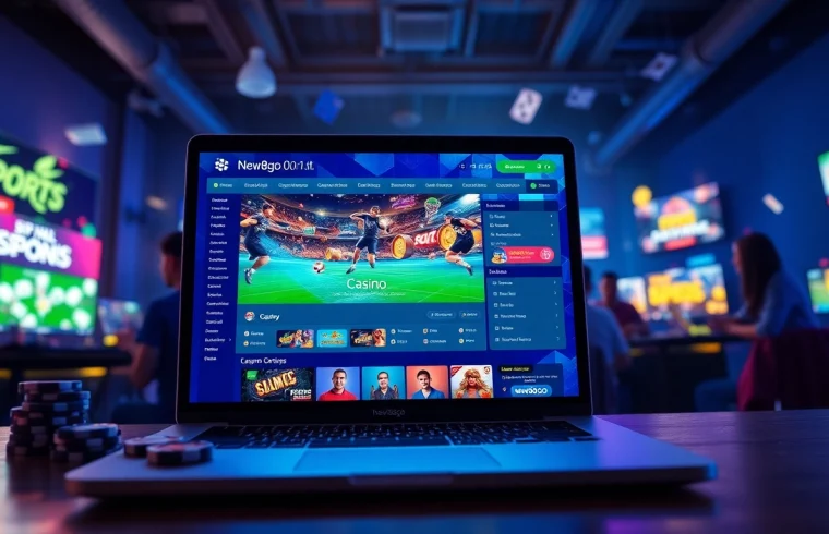 Explore exciting gaming options at new88go.com with vibrant visuals of online betting.